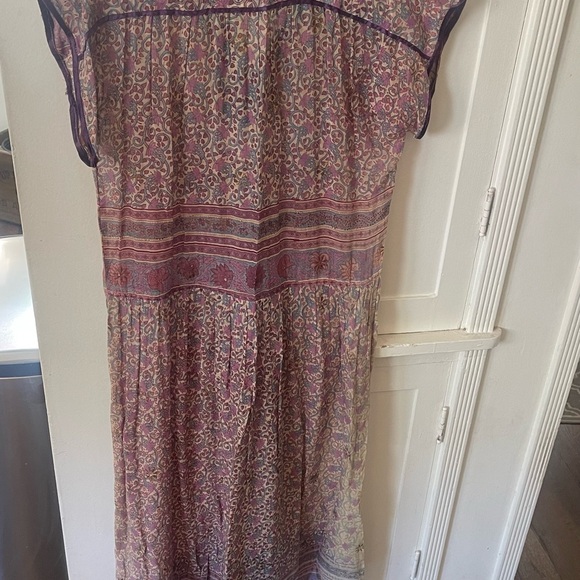 French Gear Vintage Boho Midi Dress - Picture 5 of 6